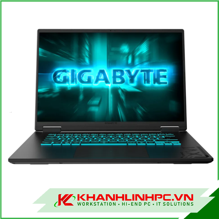 Laptop GIGABYTE GAMING A16 (GA6H)( i7-13620H /16GD5/512SSD/16.0FHD+/165Hz/WF6E/BT/76Wh/8G_RTX 5060/RGB/W11SL/ĐEN)