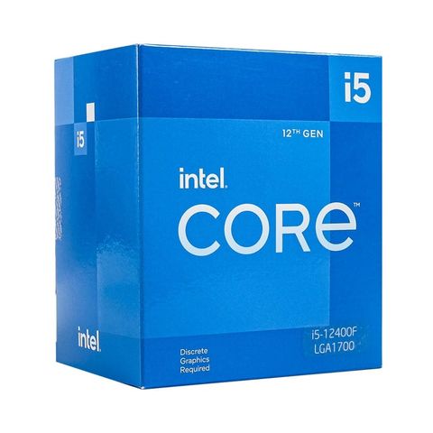 CPU Intel Core i5-12400F (Up to 4.4Ghz, 6 Nhân 12 Luồng, 18MB Cache, Socket Intel LGA 1700)