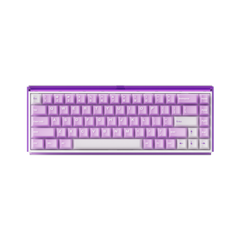  Bàn phím cơ AKKO Ray68 Misty Purple & White 