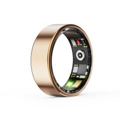  NJYUAN R11M Smart Ring Gold – Nhẫn Theo Dõi Nhịp Tim & Sức Khỏe IP68 
