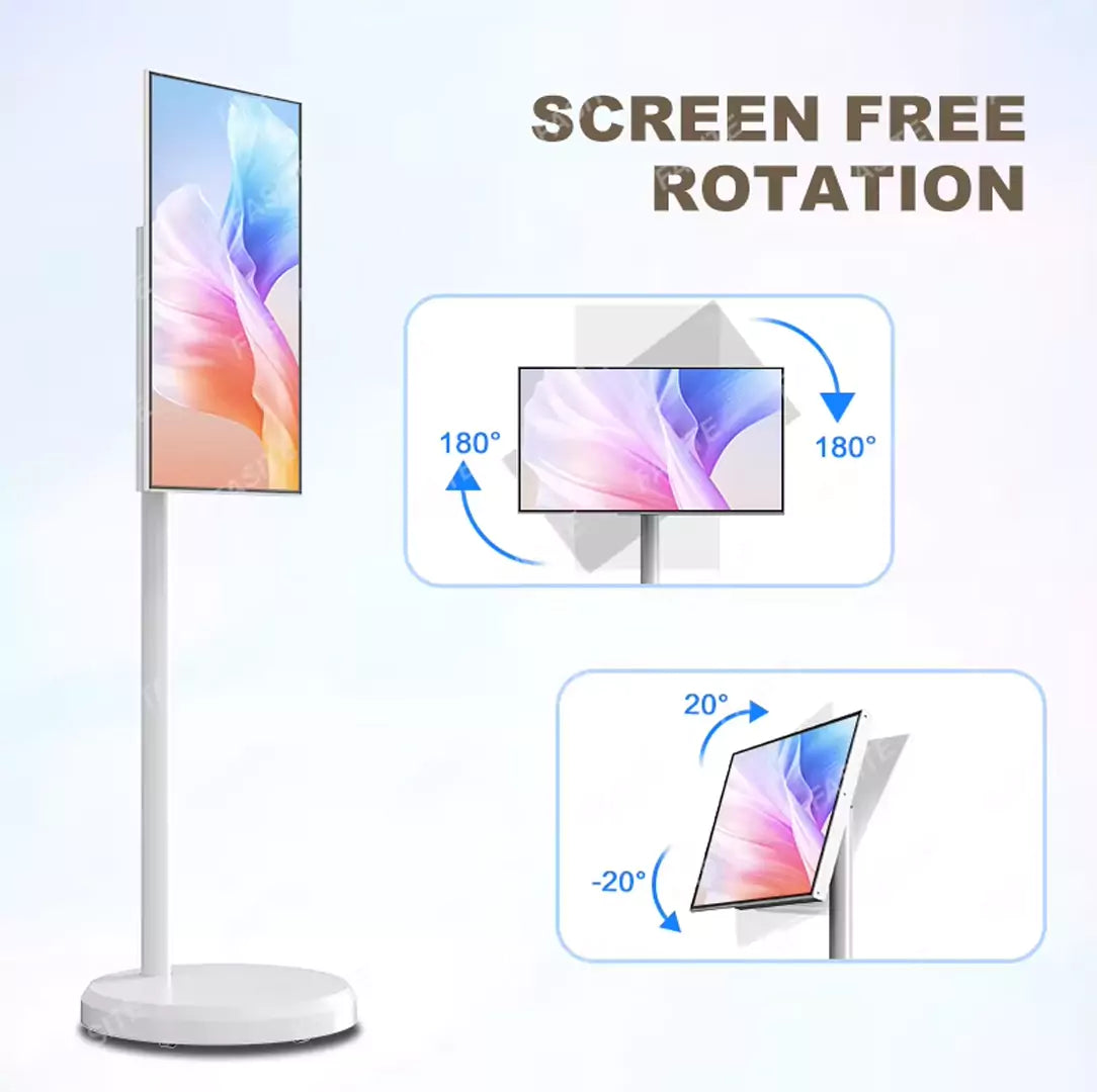 Ảnh minh họa Smart Display TV cảm ứng In-Cell – 6GB RAM/ 64GB Storage/21.5 Inch Full HD / Chân đế xoay 360°/ Màn hình LCD di động 3