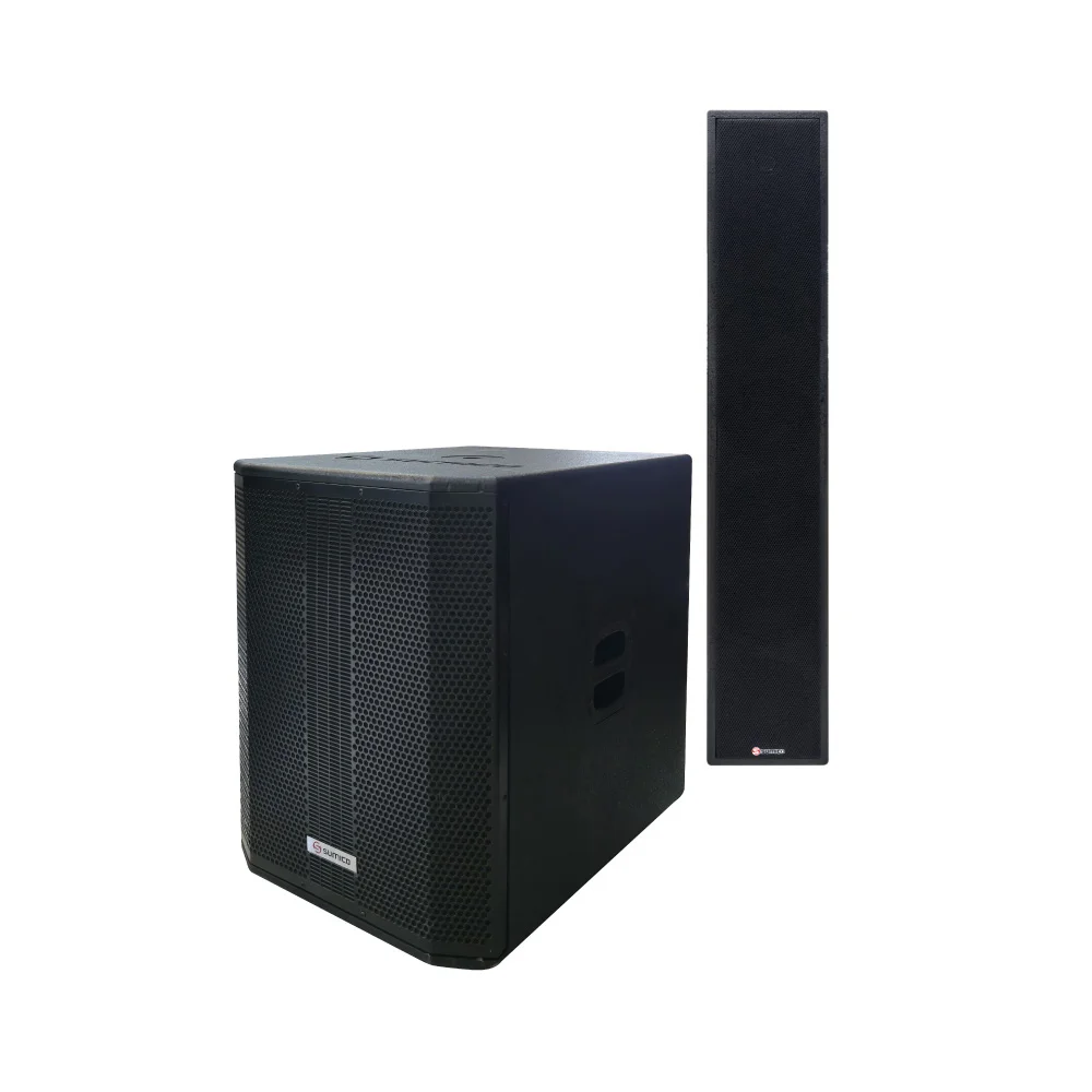 Ảnh minh họa Loa cột Sumico SCL1865, Passive Column Line Array, 6 x 13.2cm, Sub 45cm, Công suất 300W + 750W 2