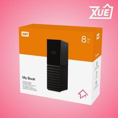  Ổ cứng di động WD My Book 8TB 3.5 inch USB 3.0 - WDBBGB0080HBK 