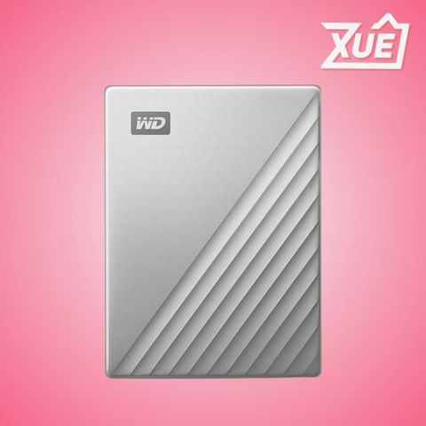 WD My Passport Ultra Silver 4TB USB-C Silver - WDBFTM0040BSL