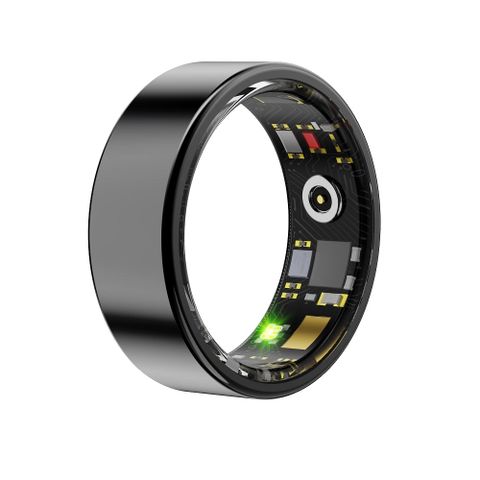 NJYUAN R11M Smart Ring Black – Nhẫn Thông Minh Theo Dõi Nhịp Tim & Sức Khỏe