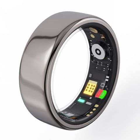 NJYUAN TK6 Smart Ring Silver – Nhẫn Thông Minh Sức Khỏe & Hoạt Động