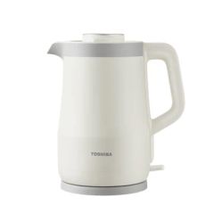  Ấm siêu tốc Toshiba KT‑15DRTVN(W) – 1.5 L đun nước nhanh, chống tràn 