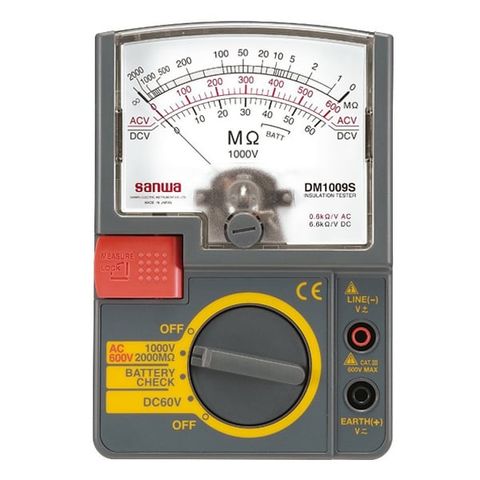 Đồng hồ đo điện trở cách điện SANWA DM509S