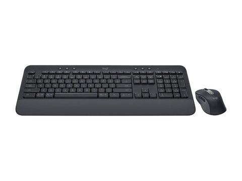 Bàn phím chuột không dây Logitech MK650 for Business màu than chì