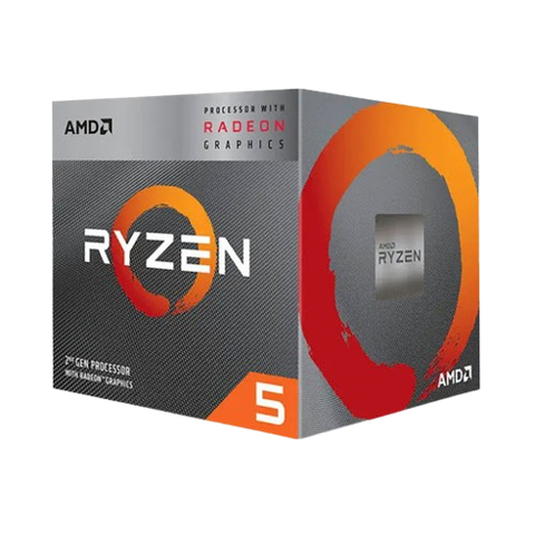 CPU AMD Ryzen 5 3400G Box | 4 Nhân 8 Luồng Tích Hợp Vega 11