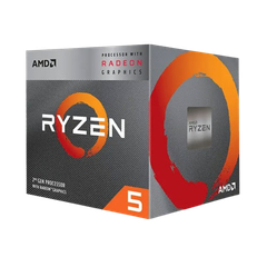  CPU AMD Ryzen 5 3400G Box | 4 Nhân 8 Luồng Tích Hợp Vega 11 