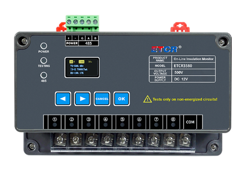 Máy đo điện trở cách điện trực tuyến ETCR ETCR3580
