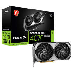  Card màn hình MSI GeForce RTX 4070 SUPER 12G VENTUS 2X OC 