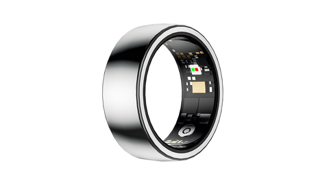 NJYUAN LA380 Smart Ring Silver – Nhẫn Thông Minh Theo Dõi Sức Khỏe IP68