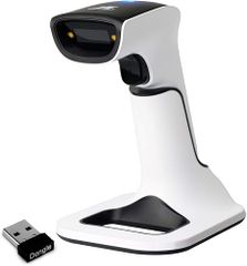  Máy Quét Mã Vạch ScanAvenger 1D 2D Không Dây Bluetooth Kèm Chân Đế 