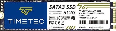 SSD Timetec 512GB M.2 2280 SATA III – 550MB/s
