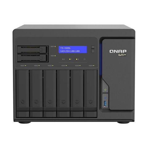 NAS QNAP TS-h886 8 Bay Xeon ZFS hiệu năng cao