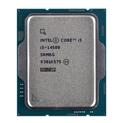  Bộ vi xử lý Intel Core i5 14500 TRAY / Turbo up to 5.0GHz / 14 Nhân 20 Luồng / 24MB / LGA 1700 