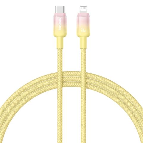 Cáp Baseus Discolor PD 20W | Phối Màu Gradient & Sạc Nhanh iPhone