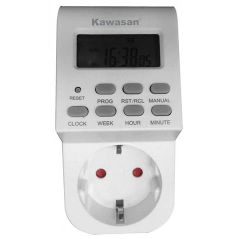 Ổ Cắm Hẹn Giờ KAWA KW-TGE2B Kỹ Thuật Số