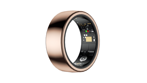NJYUAN LA380 Smart Ring Gold – Nhẫn Thông Minh Theo Dõi Sức Khỏe & Bluetooth