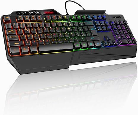 TECKNET Wired RGB Gaming Keyboard