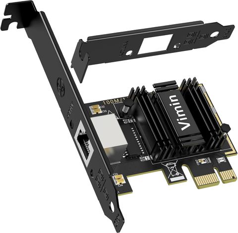 Card Mạng VIMIN 5GbE RTL8126 PCIe RJ45 Cho Desktop