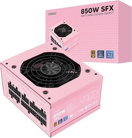 Nguồn SFX Vetroo 850W Pink