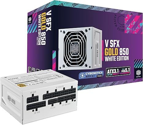 Nguồn Cooler Master V850 SFX Gold White PCIe 5.1