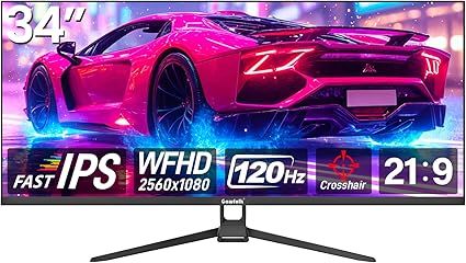 Màn hình chơi game Gawfolk 34 inch IPS 120Hz