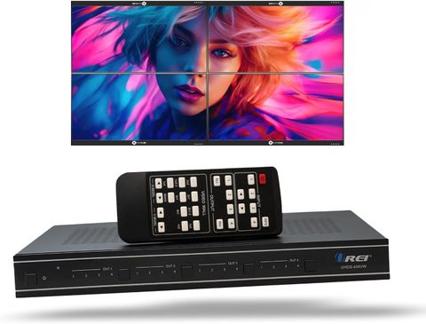 Bộ Trộn Matrix HDMI 4x4 OREI 4K60Hz Ghép Màn Hình Video Wall