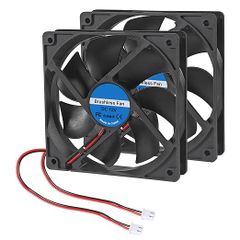  2Pcs DC 12V 12025 Cooling Fan 