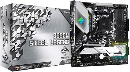 Bo mạch chủ ASRock B550M Steel Legend
