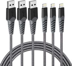 Cáp sạc iPhone AHGEIIY USB-A to Lightning 1M 3 Pack 