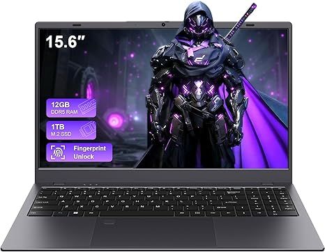 Máy tính xách tay, RAM 12GB LPDDR5, SSD 1TB, màn hình 15.6 inch