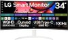 Màn hình cong thông minh LG 34SR63QA-W 34 inch