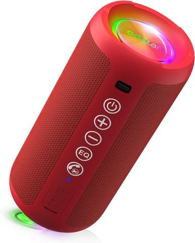 Loa Bluetooth Ortizan 24W Đỏ Đậm IPX7