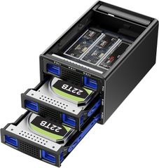  Hộp Đựng Ổ Cứng Đa Năng CENMATE Hybrid SATA M.2 NVMe 
