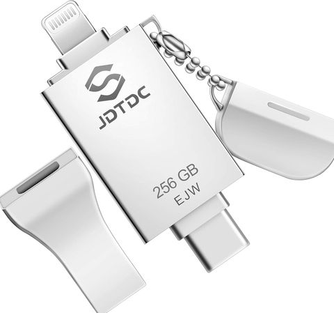 Ổ Của Flash 256GB JSL JDTDC MFi Bạc