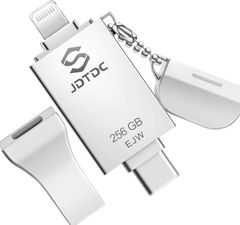  Ổ Của Flash 256GB JSL JDTDC MFi Bạc 