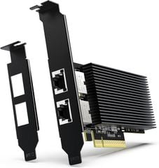  Card mạng PCIe 10Gb Intel X540-T2 2 cổng 10GBase-T 