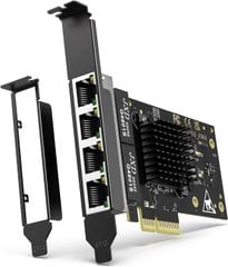  Card Mạng 4 Cổng VunLink I350-T4 – PCIe x4, Gigabit 
