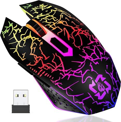 Chuột chơi game không dây Bluetooth MELOGAGA