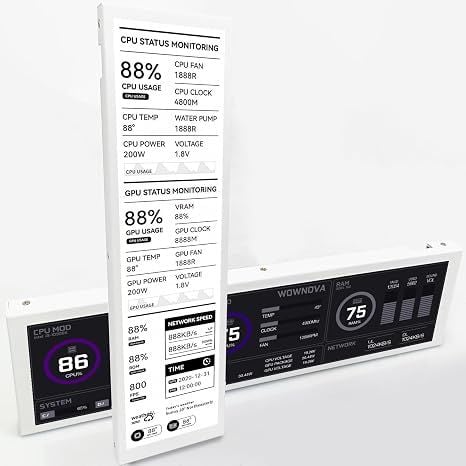 Màn Hình Phụ WOWNOVA 8.8