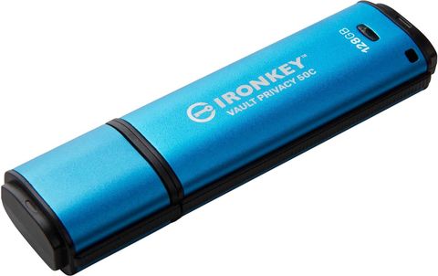 USB-C Mã Hóa Kingston IronKey VP50 128GB Bảo Mật