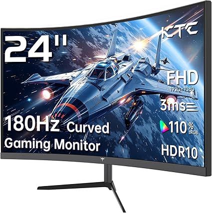 Màn hình KTC 24 inch 1500R, 180Hz 1ms FHD 1080p