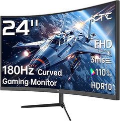  Màn hình KTC 24 inch 1500R, 180Hz 1ms FHD 1080p 