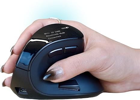 Chuột công thái học dọc Ergodriven Om | Không dây