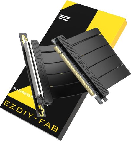 Cáp Riser EZDIY-FAB PCIe 5.0 Gen5 20cm Black