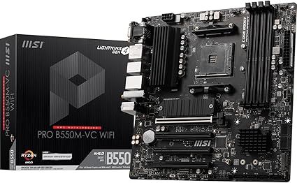 Bo mạch chủ MSI PRO B550M-VC WiFi ProSeries